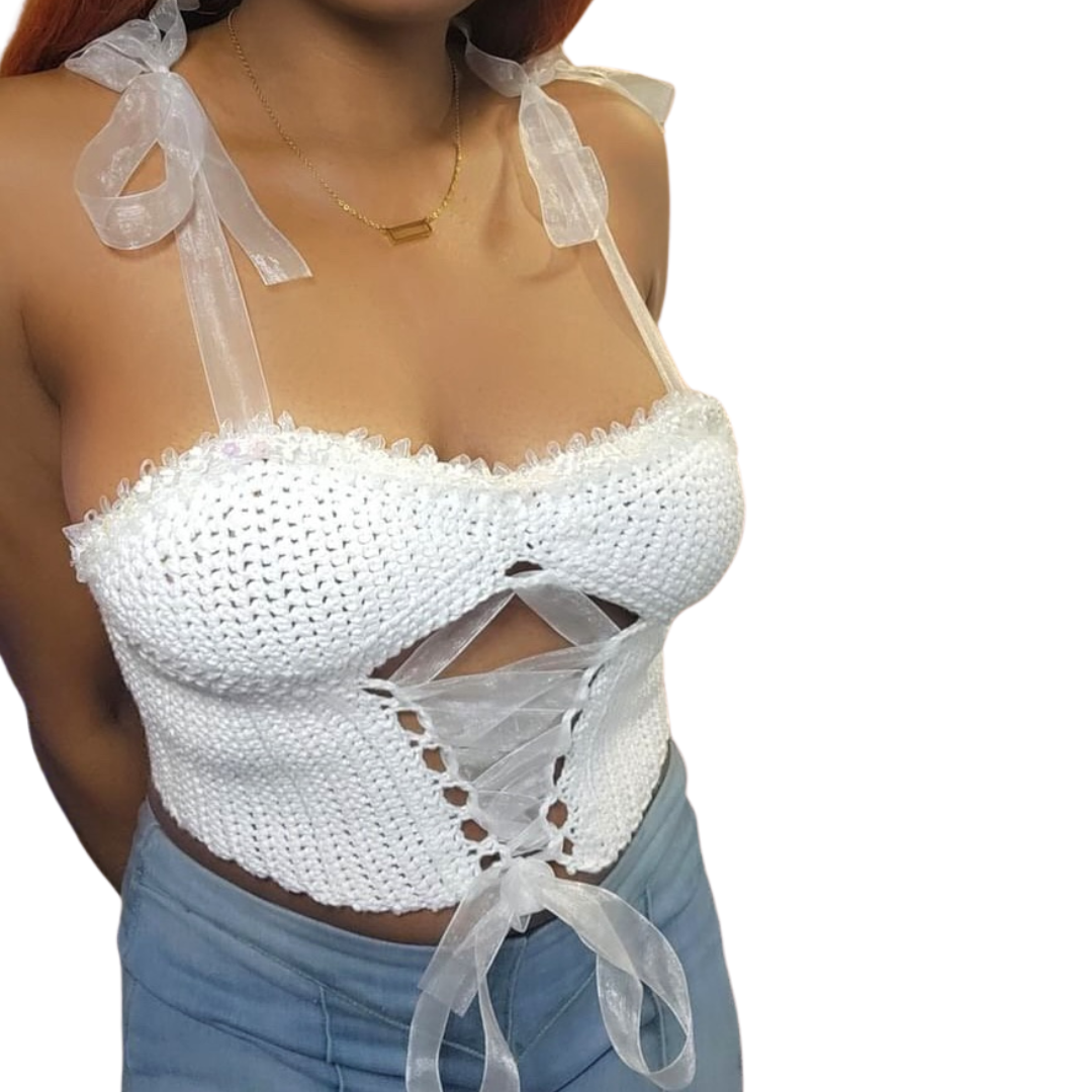 Ribbon Rouge Top